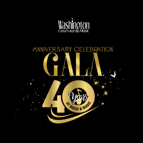WCM 40th Anniversary Celebration: Celebrate 40 Years of Music & Magic - logo